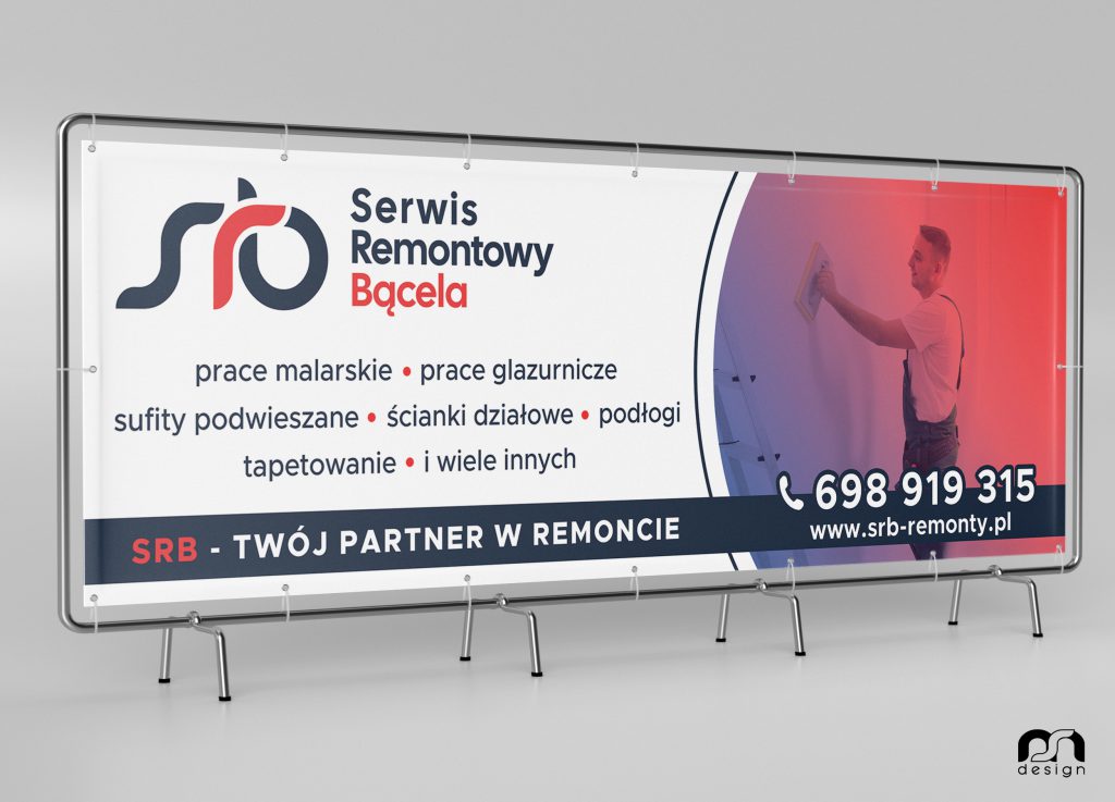 Logo dla firmy remontowo-budowlanej