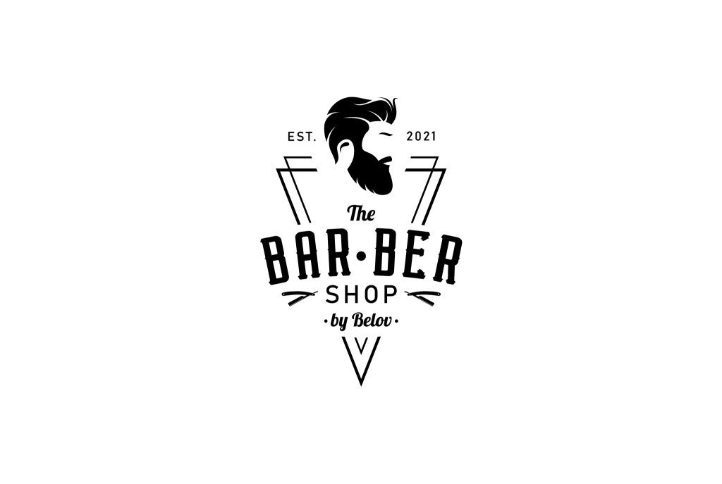 Logo barber shop case study